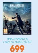 Final Fantasy XV For PS4 & XBox One-Each