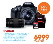 Canon 1300D Twin Lens Bundle