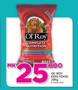 Ol'Roy Dog Food-25Kg