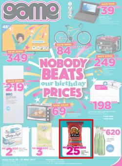 Game Malawi : Nobody Beats Our Birthday (25 May - 31 May 2017), page 1