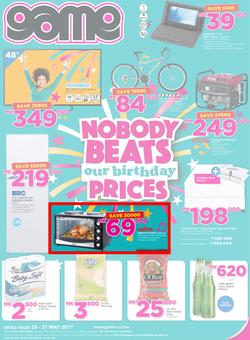 Game Malawi : Nobody Beats Our Birthday (25 May - 31 May 2017), page 1