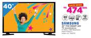 Samsung 40" FHD Smart LED TV 40J5200ARXXA