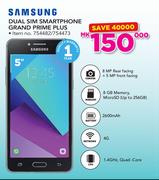 Samsung Dual Sim Smartphone Grand Prime Plus