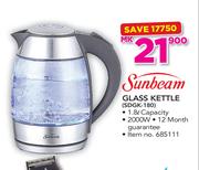 Sunbeam 1.8Ltr Glass Kettle SDGK-180