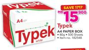 Typek A4 Paper Box-500 Sheets