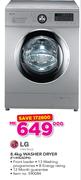 LG 8.4Kg Washer Dryer F1496ADP4