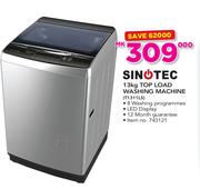 Sinotec 13Kg Top Load Washing Machine T1311LS