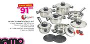 Tissolli 16 Piece Princess Pot Set