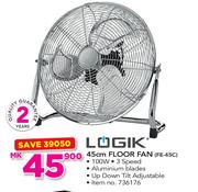 Logik 45cm Floor Fan FE-45C