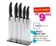 Mainstays 6 Piece Knife Set