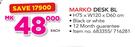 Marko Desk BL