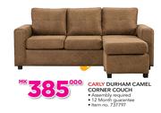 Carly Durham Camel Corner Couch