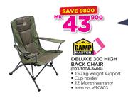 Camp Master Deluxe 300 High Back Chair F03-100A-860G