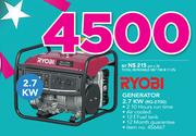 Ryobi 2.7KW Generator RG-2700