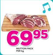 Mutton Pack-Per Kg