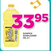Sunpick Sunflower Oil-2Ltr