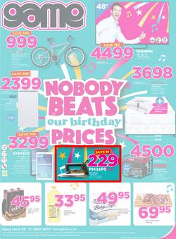 Game Namibia : Windhoek Nobody Beats Our Birthday (25 May - 31 May 2017), page 1