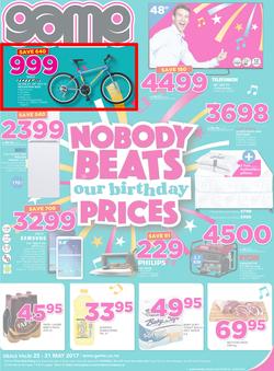 Game Namibia : Windhoek Nobody Beats Our Birthday (25 May - 31 May 2017), page 1