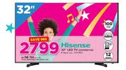 Hisense 32" LED TV HX32M2160