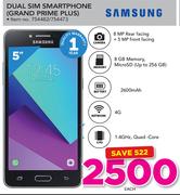 Samsung Dual Sim Smartphone Grand Prime Plus