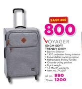 Voyager 60cm Soft Trendy Grey 