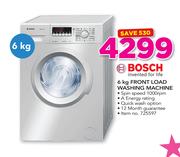 Bosch 6Kg Front Load Washing Machine