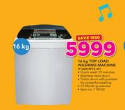 LG 16Kg Top Load Washing Machine T1603TEFTS AF