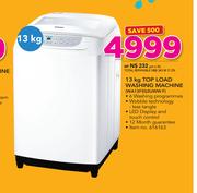 Samsung 13Kg Top Load Washing Machine WA13F5S2UWW F