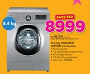 LG 8.4Kg Washer Dryer F1496ADP4