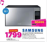 Samsung 32Ltr Electronic Microwave Oven ME0113M1 XF