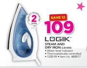 Logik Steam And Dry Iron LSI-005