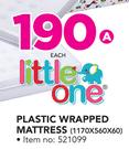 Little One Plastic Wrapped Mattress