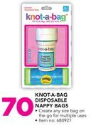Knot-A-Bag Disposable Nappy Bags
