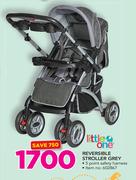Little One Reversible Stroller Grey