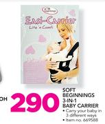 Soft Beginnings 3-In-1 Baby Carrier