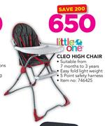Little One Cleo High Chair