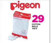 Pigeon Cotton Balls