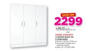 Home Concept 3 Door Built In Cupboard