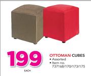 Ottoman Cubes-Each