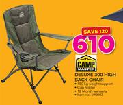 Camp Master Deluxe 300 High Back Chair