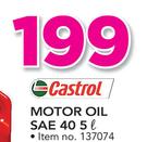Castrol Motor Oil SAE 40-5Ltr