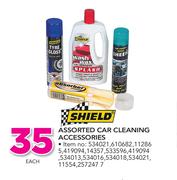 Shield Assorted Car Cleaning Accessories-Each