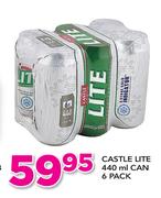 Castle Lite Can-6X440ml