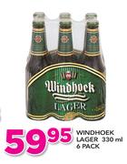 Windhoek Lager-6X330ml