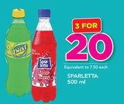 Sparletta-3X500ml