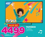 Telefunken 48" LED TV TLEDD-48FHDA