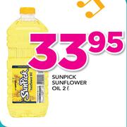 Sunpick Sunflower Oil-2Ltr