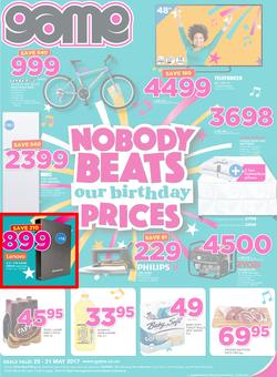 Game Namibia :Oshakati Nobody Beats Our Birthday (25 May - 31 May 2017), page 1
