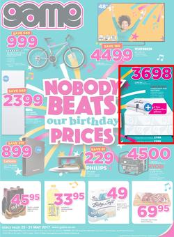 Game Namibia :Oshakati Nobody Beats Our Birthday (25 May - 31 May 2017), page 1