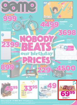 Game Namibia :Oshakati Nobody Beats Our Birthday (25 May - 31 May 2017), page 1